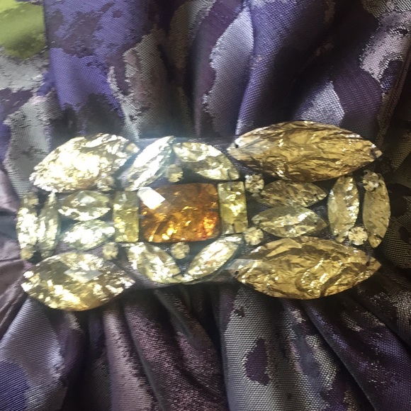 Jovani Floral Print Evening Cocktail Dress - Picture 3 of 16